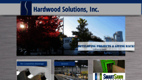 What Hardwoodsolutions.com website looked like in 2021 (2 years ago)