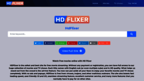 What Hdflixer.com website looked like in 2021 (2 years ago)