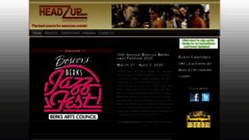 What Headzup-events.com website looked like in 2021 (2 years ago)