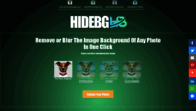 What Hidebg.com website looked like in 2021 (2 years ago)