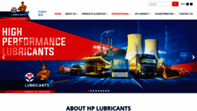 What Hplubricants.in website looked like in 2021 (2 years ago)