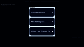 What Hydranetwork.com website looked like in 2021 (4 years ago)