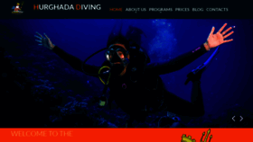 What Hurghadadiving.net website looked like in 2021 (2 years ago)