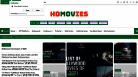 What Hdmovies.net.in website looked like in 2021 (2 years ago)