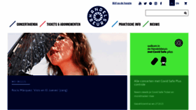 What Handelsbeurs.be website looked like in 2021 (3 years ago)