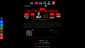 What Hell-radio.com website looked like in 2021 (2 years ago)