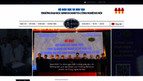 What Hubt.edu.vn website looked like in 2021 (2 years ago)