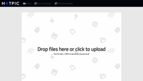 What Hotpic.cc website looked like in 2021 (4 years ago)