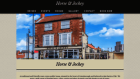 What Horseandjockeygainsborough.co.uk website looked like in 2021 (3 years ago)