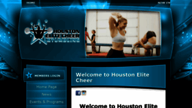 What Houstonelitecheer.com website looked like in 2021 (2 years ago)