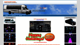 What Houstonpartybuses.com website looked like in 2021 (2 years ago)