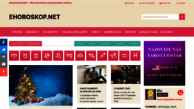 What Horoskop.hr website looked like in 2021 (4 years ago)