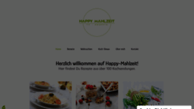What Happy-mahlzeit.com website looked like in 2021 (2 years ago)
