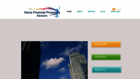 What Harrisfinancialprosperityadvisor.com website looked like in 2021 (2 years ago)