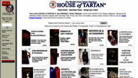 What Houseoftartan.co.uk website looked like in 2022 (2 years ago)