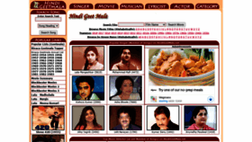 What Hindigeetmala.net website looked like in 2022 (2 years ago)
