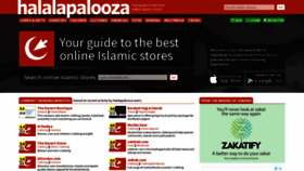 What Halalapalooza.com website looked like in 2022 (2 years ago)