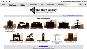 What Harpgallery.com website looked like in 2022 (2 years ago)