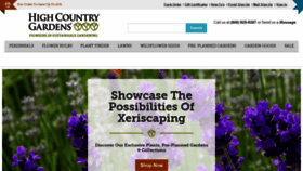 What Highcountrygardens.com website looked like in 2022 (2 years ago)