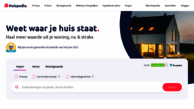 What Huispedia.nl website looked like in 2022 (2 years ago)