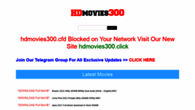 What Hdmovies300.click website looked like in 2022 (2 years ago)