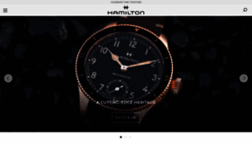 What Hamiltonwatch.com website looked like in 2022 (2 years ago)