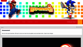 What Hyperspin-fe.com website looked like in 2022 (2 years ago)