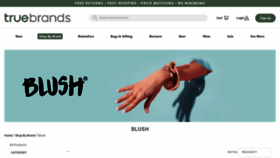 What Helloblush.com website looked like in 2022 (2 years ago)