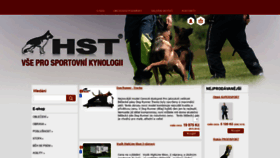 What Hst-eshop.cz website looked like in 2022 (2 years ago)