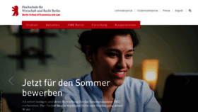 What Hwr-berlin.de website looked like in 2022 (2 years ago)