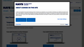 What Haysconnect.co.uk website looked like in 2022 (2 years ago)