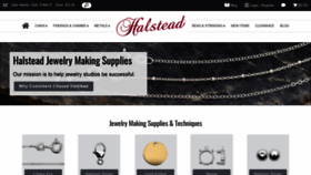 What Halsteadbead.com website looked like in 2022 (2 years ago)