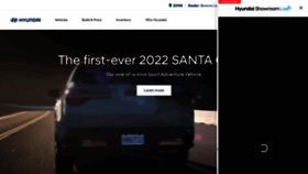 What Hyundai.com website looked like in 2022 (2 years ago)