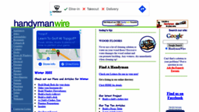 What Handymanwire.com website looked like in 2022 (2 years ago)