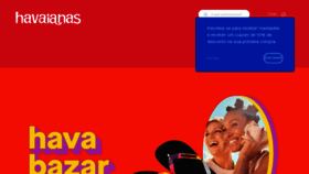 What Havaianas.com.br website looked like in 2022 (2 years ago)