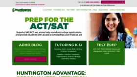 What Huntingtonhelps.com website looked like in 2022 (2 years ago)