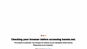 What Hawak.net website looked like in 2022 (4 years ago)