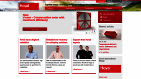 What Hoval-enventus.com website looked like in 2022 (2 years ago)