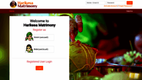 What Harikesamatrimony.com website looked like in 2022 (2 years ago)