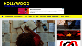 What Hollywoodentertainmentnews.com website looked like in 2022 (2 years ago)