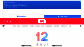 What Huaweicentral.com website looked like in 2022 (2 years ago)