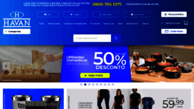 What Havan.com.br website looked like in 2022 (2 years ago)