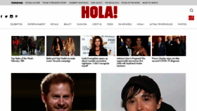 What Hola.com website looked like in 2022 (2 years ago)