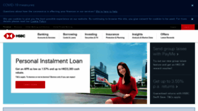What Hsbc.com.hk website looked like in 2022 (2 years ago)