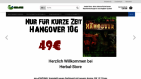 What Herbal-store.de website looked like in 2022 (2 years ago)