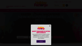What Holidayfactory.co.za website looked like in 2022 (2 years ago)