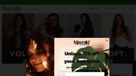 What Hairmayraki.com website looked like in 2022 (2 years ago)