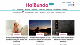 What Haibunda.com website looked like in 2022 (2 years ago)