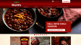 What Hunts.com website looked like in 2022 (3 years ago)