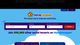What Homeswapper.co.uk website looked like in 2022 (2 years ago)